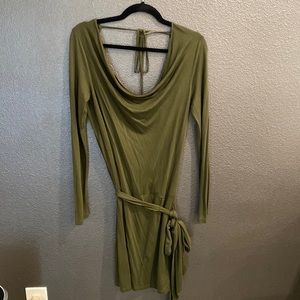 Haute Hippie Sexy Olive Dress